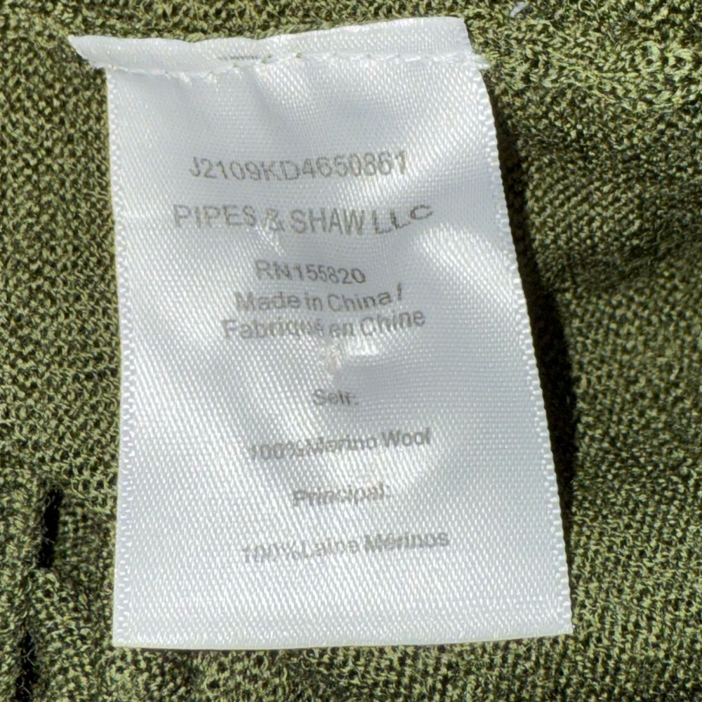 Veronica Beard Olive Button-Shoulder Sweater - image 5